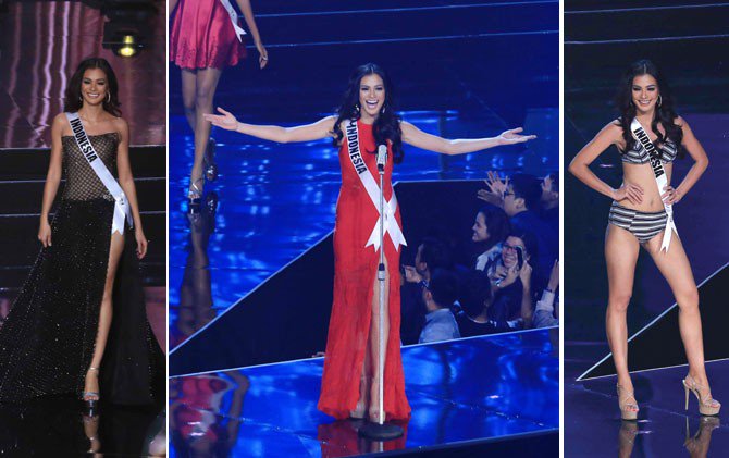 I vote for my country #MissUniverse #Indonesia