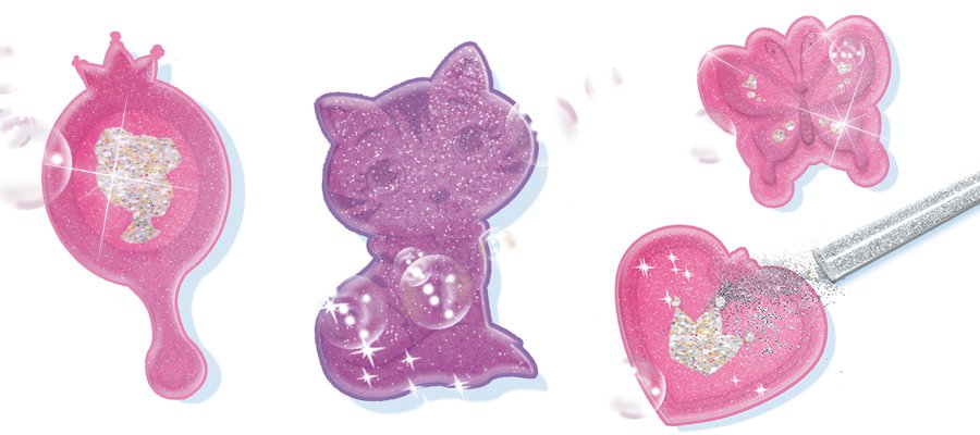 Heeft jouw kleine meid zelf al eens zeepjes gemaakt? Maak #glitter zeepjes die ook nog eens heerlijk ruiken! ses-creative.com/nl/ses-glitter… #diy