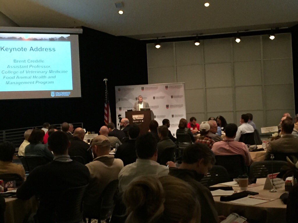 SamPardueCAES's tweet photo. Closing out this year's Georgia Ag Forecast series. Thanks to all who came out across the state. #AgForecast https://t.co/hXaaGfyp2Q