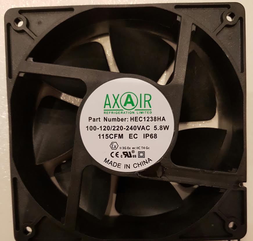 FridgeFans's tweet image. ATEX rated 120mm x 120mm x 38mm fans for use with hydrocarbon refrigerant, contact robert@axair-refrigeration.co.uk