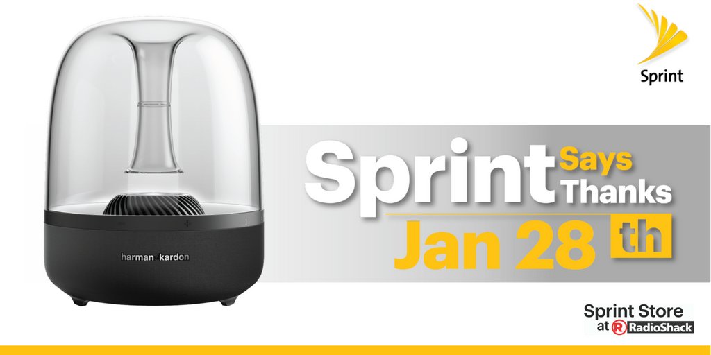 PghEastSTARS's tweet photo. Save $180 &amp; optimize your music w/ Harmon Kardon Aura
Studio’s speaker – get it this Sat! #SprintSaysThanks  @SprintWaterWrks https://t.co/rWQjfrgvcZ