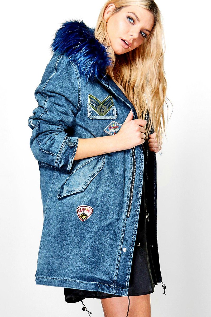 boohoo's tweet photo. ✨ Competition time ✨ Retweet &amp; follow for the chance to win the coat https://t.co/Yy5lLybzqE 💙 Winner announced Friday #imneverlost https://t.co/3VhY1nNgJo