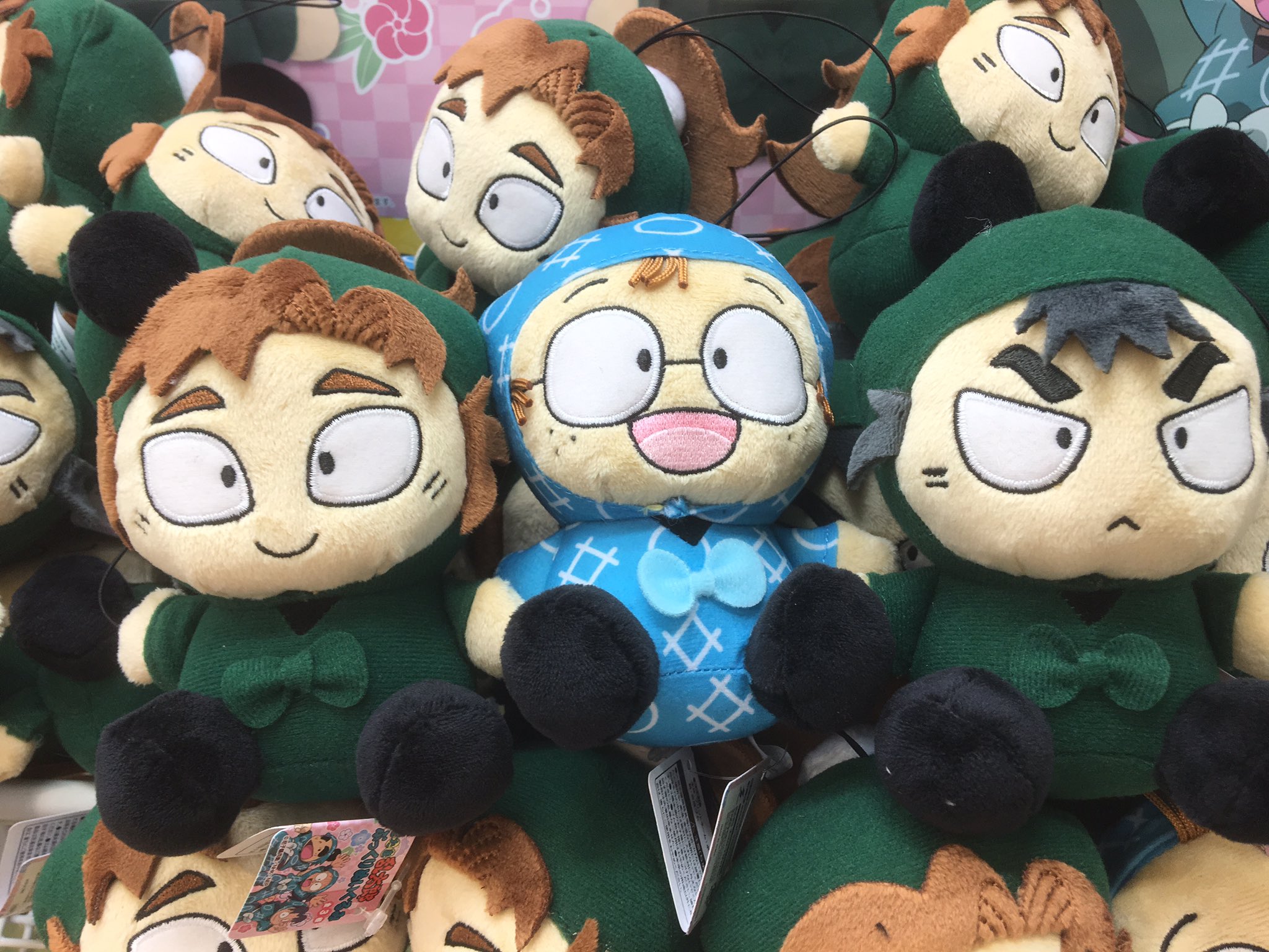 忍たま乱太郎　食満留三郎　善法寺伊作　ぷっくりぬいぐるみ m50957106191_1.jpg?1713186039