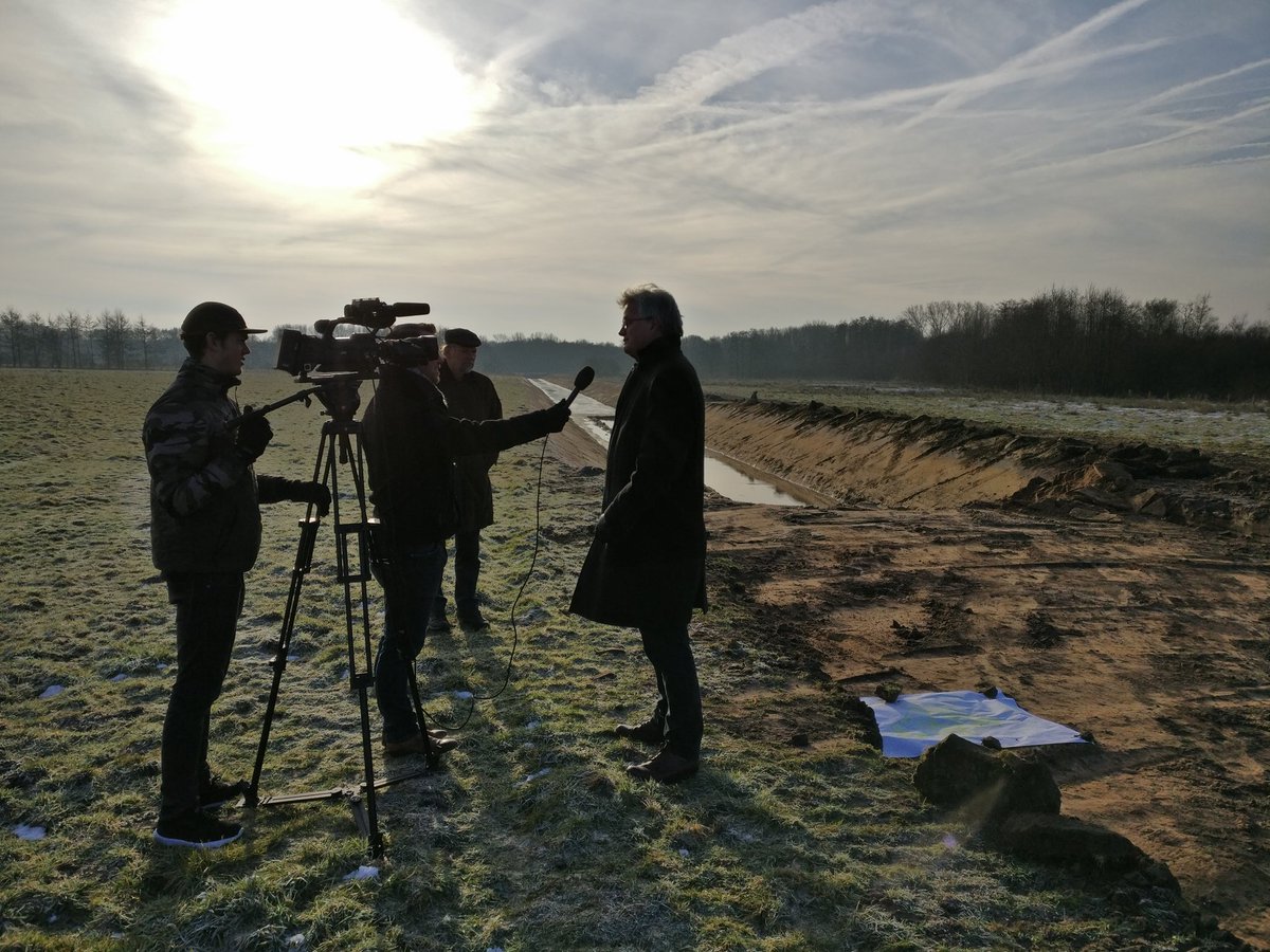 indevrijenatuur's tweet photo. Persmoment in natuurgebied de Brand in Udenhout. Hydrologisch herstel van natte natuur. Met @wddommel en @Brab_Landschap https://t.co/ItMbShAcJJ