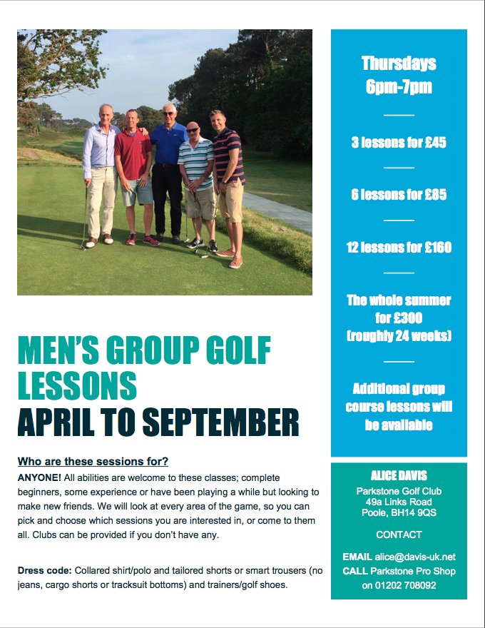 My Men's Thursday evening golf group is starting again in April!! Contact me if you are interested and retweet to share to others!!