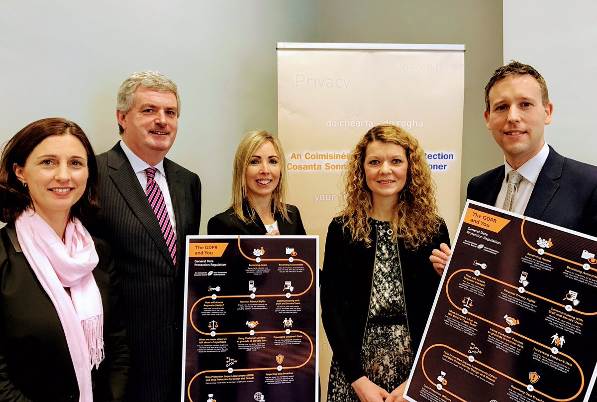 DPCIreland's tweet photo. Give your support on #dataprotectionday #dataprivacyday to our call to #GetDataProtectionReady for #GDPR. #Retweet https://t.co/y8pRyIafTX https://t.co/eMErHph776