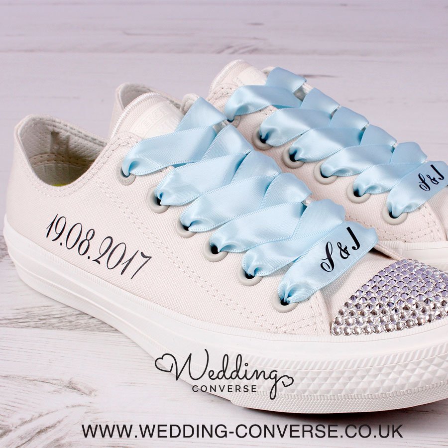 personalised wedding converse