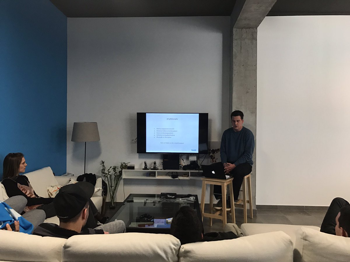 antonioperic's tweet photo. 5S philosofy and more educations about #cleancode #Locastic #internaleducation https://t.co/gtHqwpuTrx