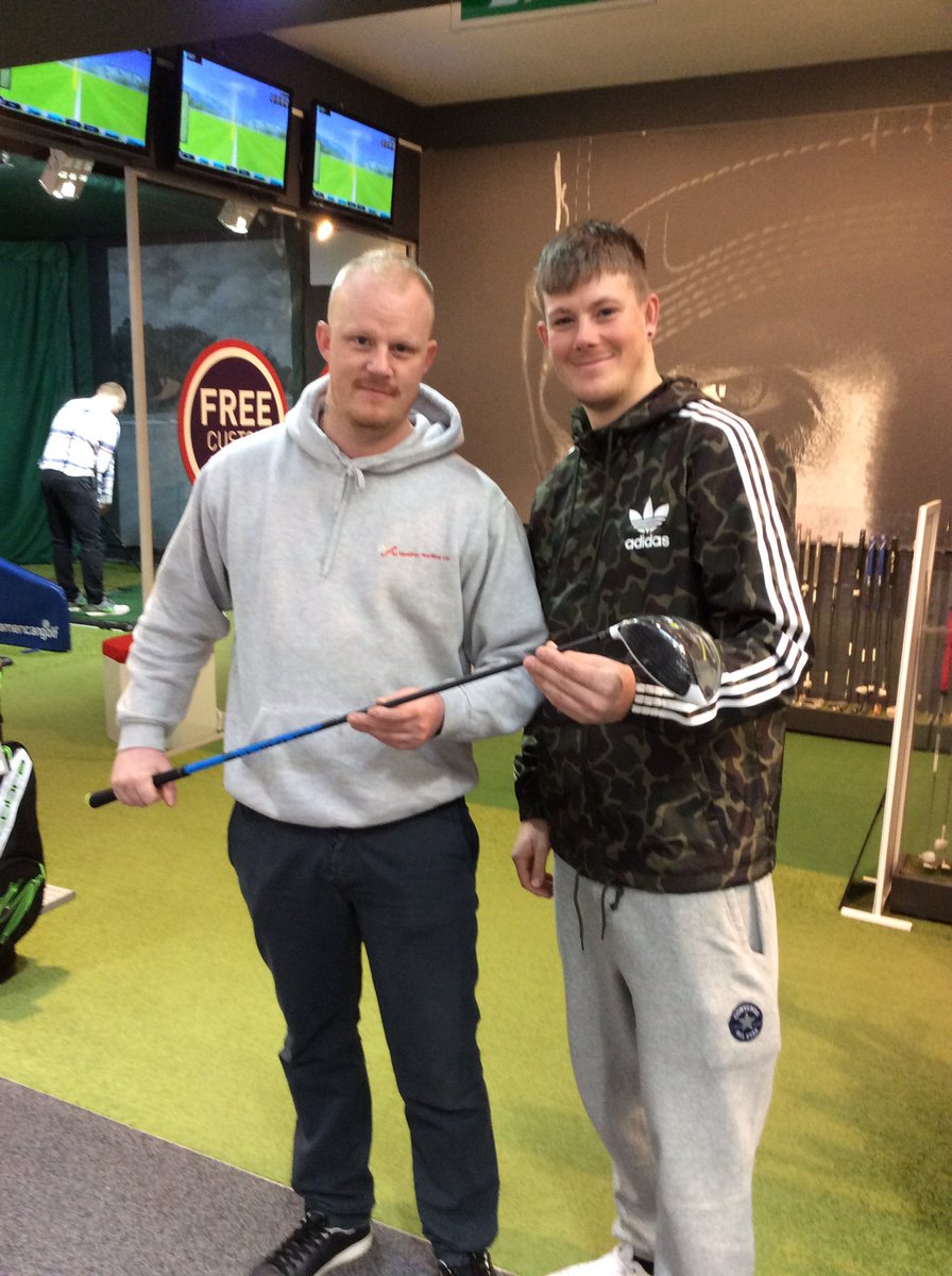 AG_Doncaster's tweet photo. #WelcomeToTheFaMily @joshfisher22 
#BetterEverything 
#doncasterisgreat 
Come down and try the latest TaylorMade 2017 releases
Book now! https://t.co/BhazhCfdB3