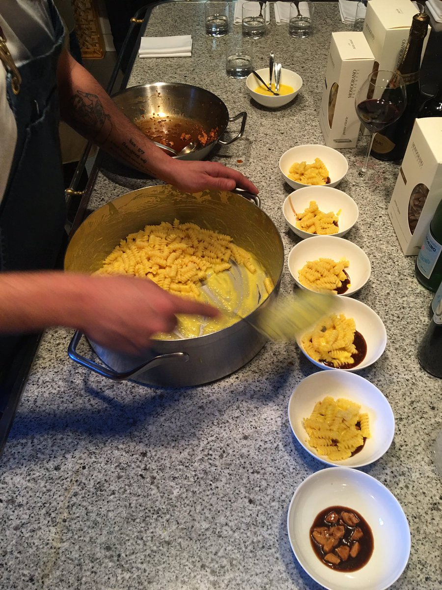 Rientrati a Predazzo, qualche istantanea per ricordare #CARE_s e gli chef che hanno realizzato alcuni dei piatti.
