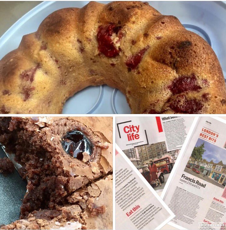 Last fresh and handmade cakes and brownies <a href="/CafeNomadica/">Cafe Nomadica</a> @LeytonFood <a href="/LnSDesigners/">LnS Designers</a> <a href="/LeytonVillage/">Leyton Village</a> <a href="/Leytonstoner/">Leytonstoner</a>
