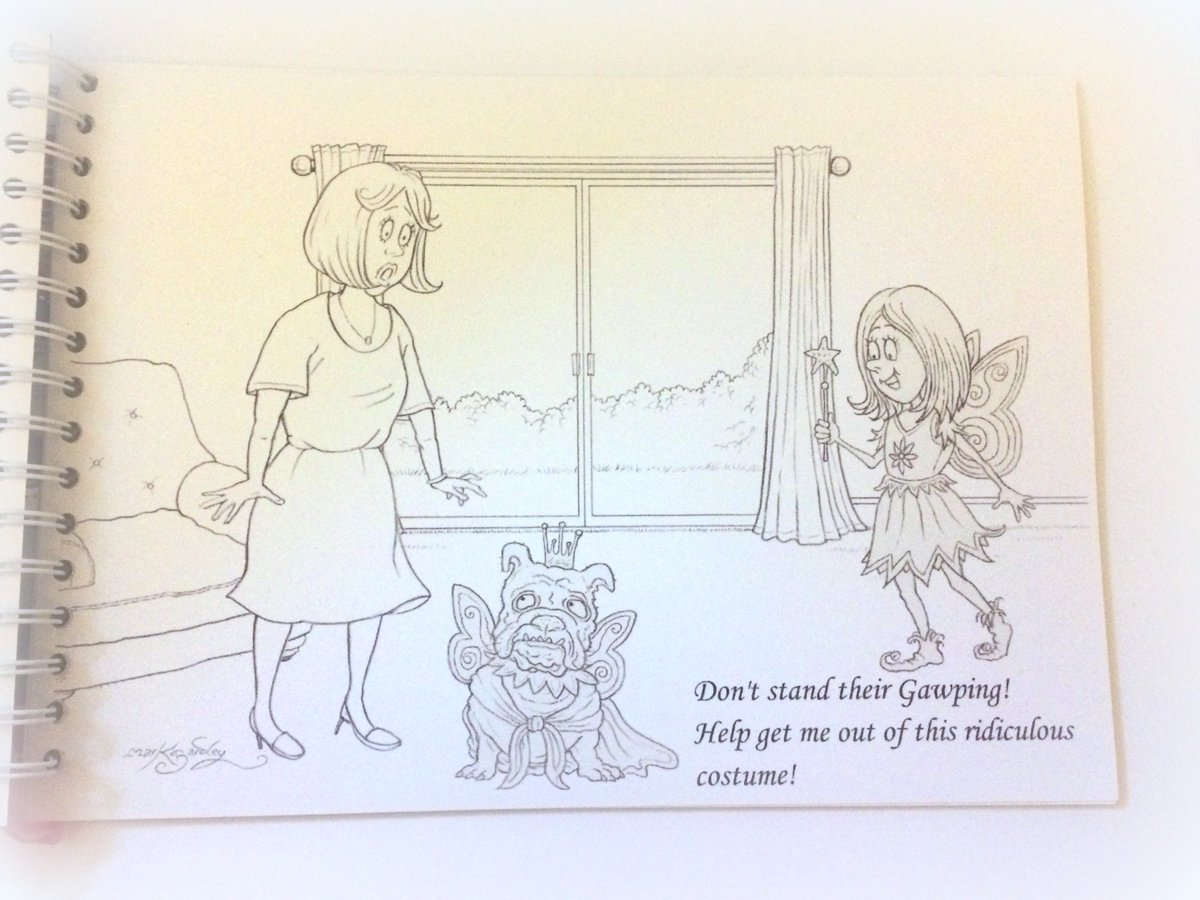 Craftaholic13's tweet photo. A4 Colouring book I made for todays shows over at @CreateCraftTV will be on again today at 2pm Pets in a mess by Card Creations plus xx https://t.co/43qTeToq7R