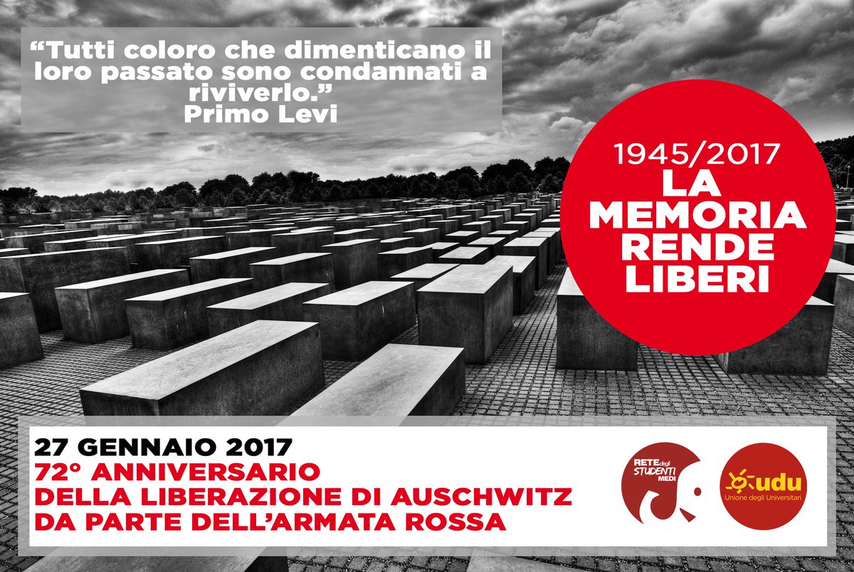 udu_sind's tweet photo. Ricordare è impegnarsi quotidianamente per libertà, democrazia, cultura e partecipazione. #giornatadellamemoria https://t.co/mNlDjNQQn9