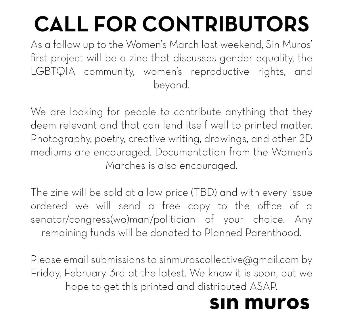 abby_art207's tweet image. Please share your thoughts, words &amp;amp; art! #callforcontributors #callforart #zine #womensmarch #lgbtqa #sinmuros #womensrightsarehumanrights