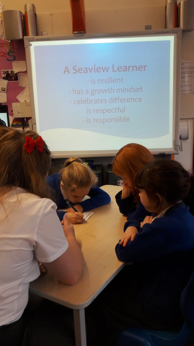 KatieLiffHT's tweet photo. @seaview_ps building on whole school ideas and Pupil Council decisions to create Seaview Learning Qualities #qualitydiscussion #pupilvoice https://t.co/3cKsKbnsQa