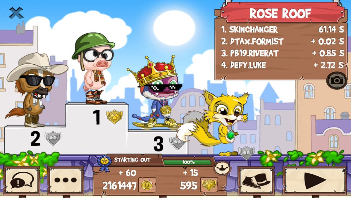 tsquaredtweets's tweet photo. I just beat a golden fox! #funrun2 don't shoot me when I'm in 4th Luke. U lose. https://t.co/FOnPPKardF