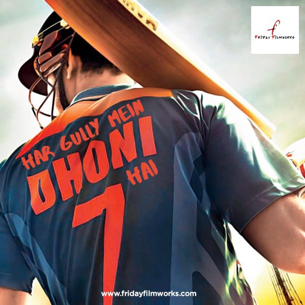 FFW_Official's tweet photo. Dhoni koi Tendulkar Hai?
Dhoni.....Dhoni Hai!
#HarGullyMeinDhoniHai @MSDTheFilm @itsSSR @msdhoni https://t.co/8x8P2M8S5I