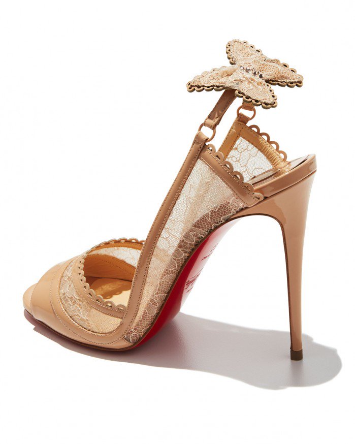 christian louboutin butterfly heels