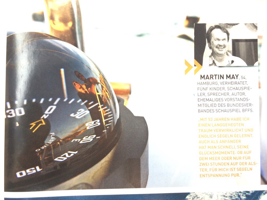 Plastimo's tweet image. .#Plastimo #Compass guest photo in #StartBoating brochure #Boot2017 : magic instrument for awesome boating moments