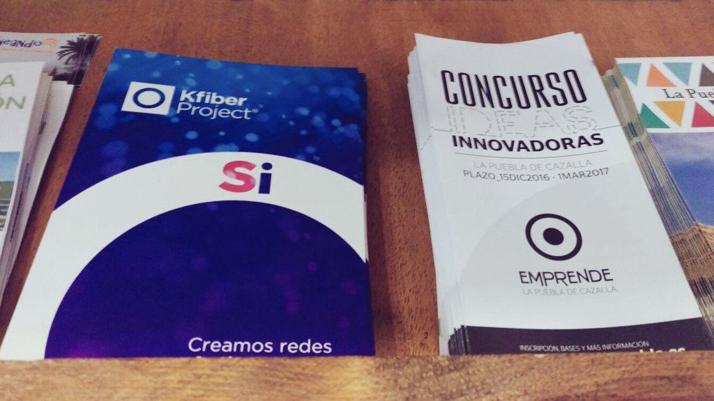 KeyfiberProject's tweet image. Estamos presentes en las #JemprendeLP @Prodepuebla1 #CreamosRedes
