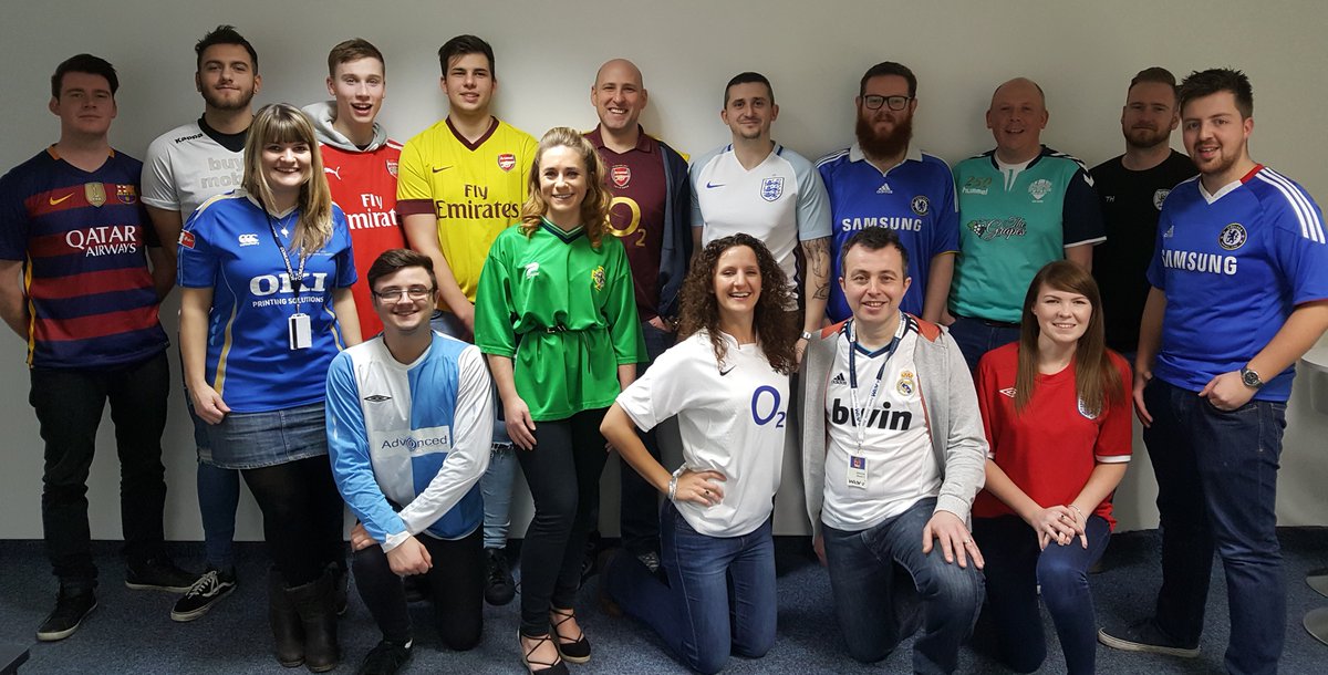 SerocorEmbrace's tweet photo. Don't we look great supporting @FFCevents today, how much cake will be eaten and who is going home early? #embrace #footballfriday #ARMLive https://t.co/VxN1f2h9d3
