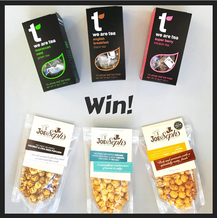 WeAreTea's tweet photo. #competition time🍿☕️ For a chance to #win a hamper with tea &amp;@joeandseph popcorn, just FOLLOW both brands &amp; RT. 6 winners chosen on 3rd Feb. https://t.co/l0OIaupsnc