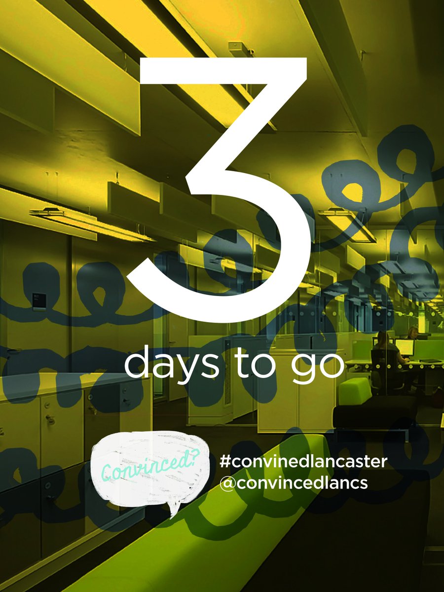 convincedlancs's tweet photo. 3 days to go! #convincedlancaster https://t.co/AD8aH2iEhM