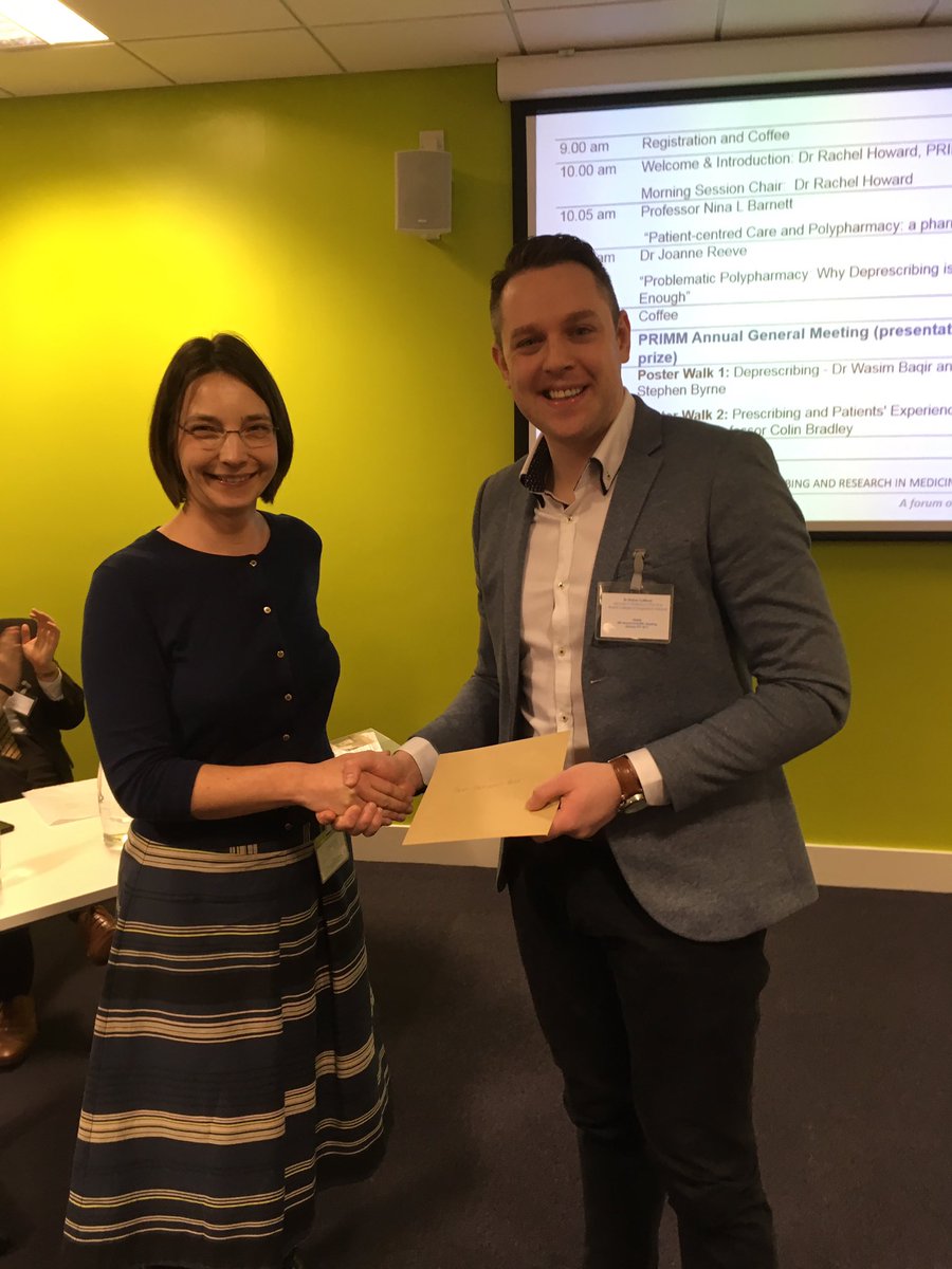 PRIMM_UK_IRL's tweet photo. The Hugh McGavock bursary goes to Dr Shane Cullinan. Congratulations #PRIMM17 https://t.co/MxU2F6DVMH