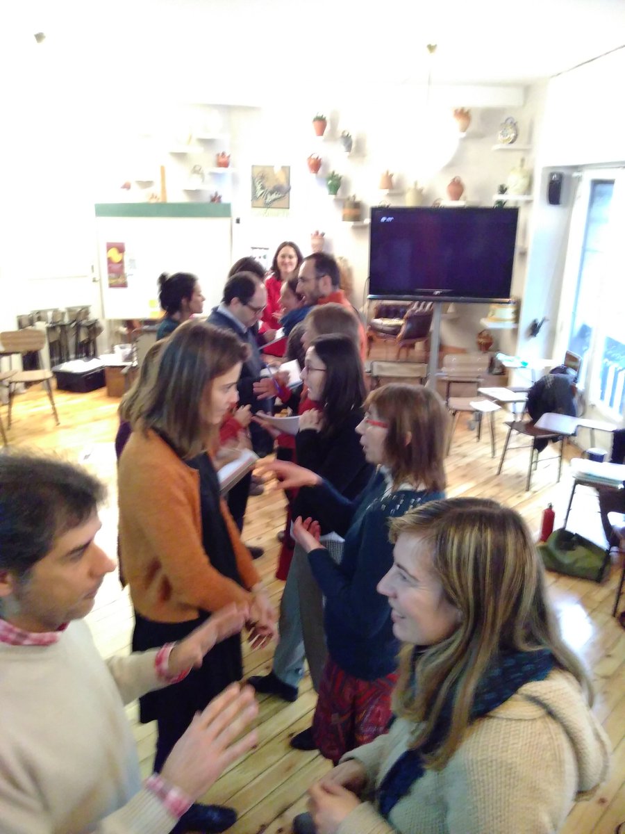 Altekio's tweet photo. Haciendo #networking para encontrar puntos de apoyo mutuo en #evoneersjourney #sircleproject https://t.co/oQGBlUeA22