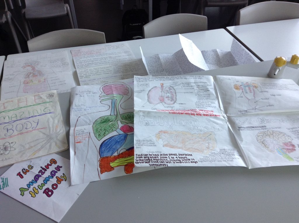 ScienceSSA's tweet photo. Homework from a flipped learning exercise.#independentlearning #science #humanbody #creativescience #proudteacher https://t.co/FhIeK1hz1T