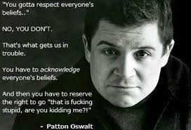 HAPPY BIRTHDAY 

Patton Oswalt     