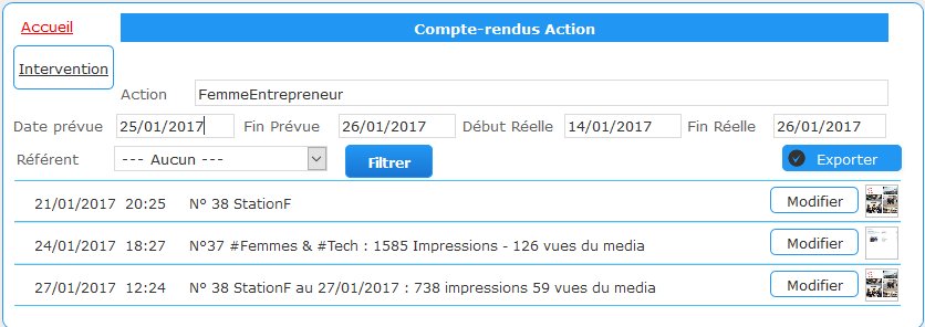 IsyView's tweet photo. #Isyview Management du #temps 
Liste des Résultats : Compte-rendus d’interventions https://t.co/Gdkwqn1OoA https://t.co/XZ65TnG4JU
