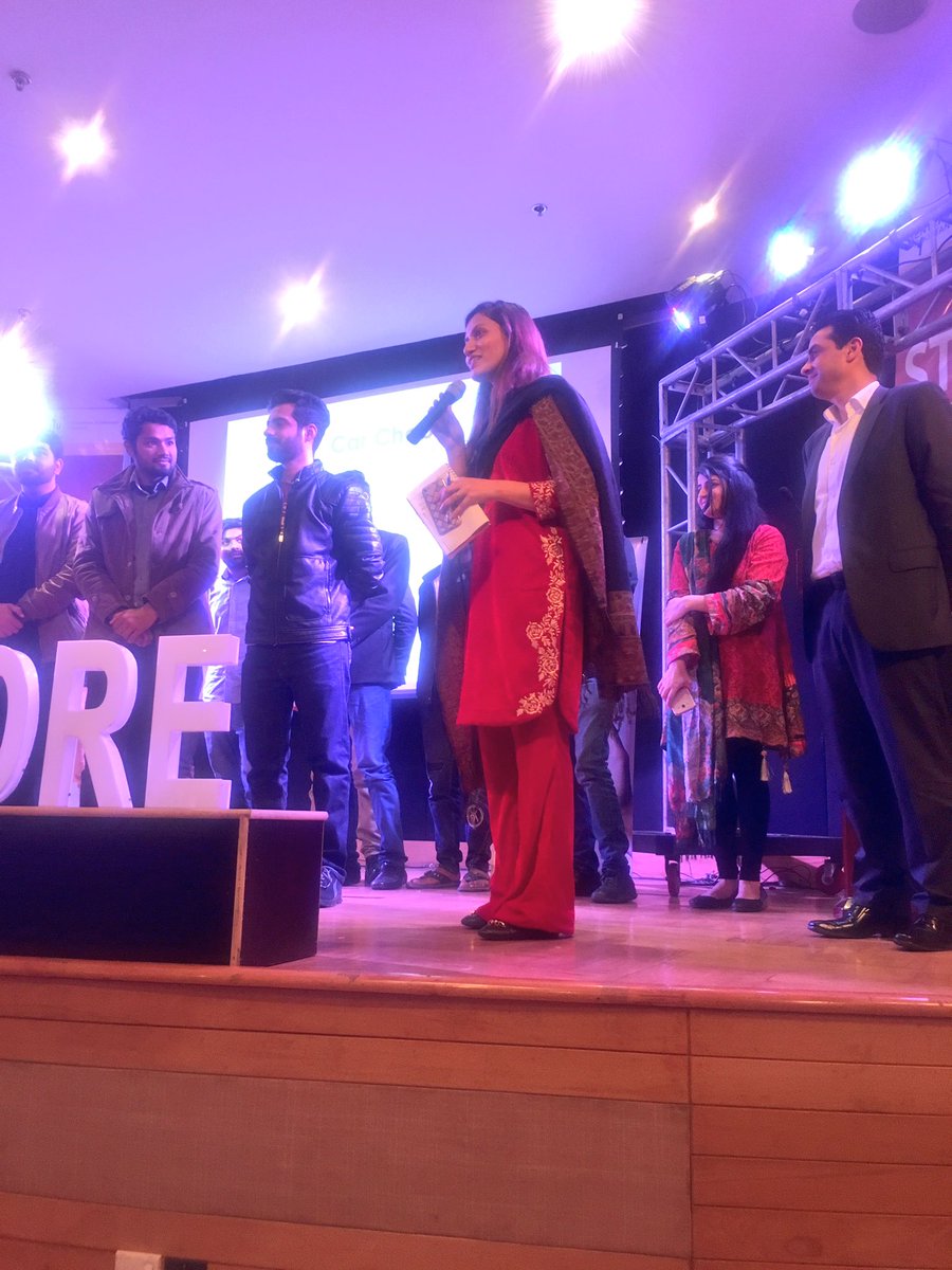 PlanX_PITB's tweet photo. Director @HafsaShorish congratulates @Car_Chabi upon their recent success https://t.co/wkHJv4MkuW