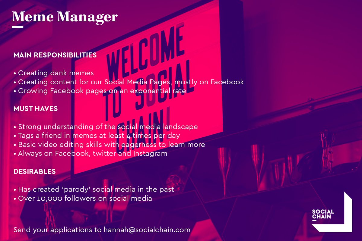 Hannah Anderson On Twitter HIRING Meme Manager Seriously Tag Hannah Anderson On Twitter HIRING Meme Manager Seriously Tag
