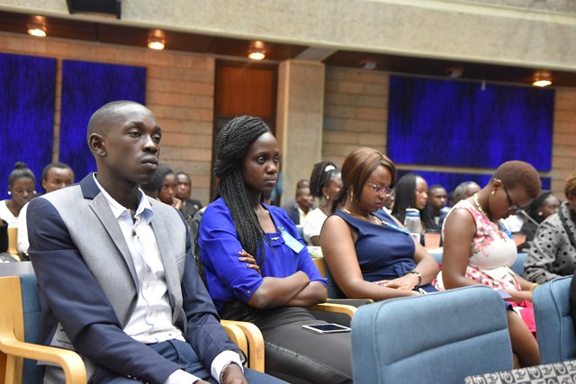 UNISNairobi's tweet photo. University students joined Diplomatic community n UN staff to commemorate #holocaustremembrance. @IsraelinUN @GermanyUN @inaxusein @kanhema https://t.co/LDvpBRPNXl