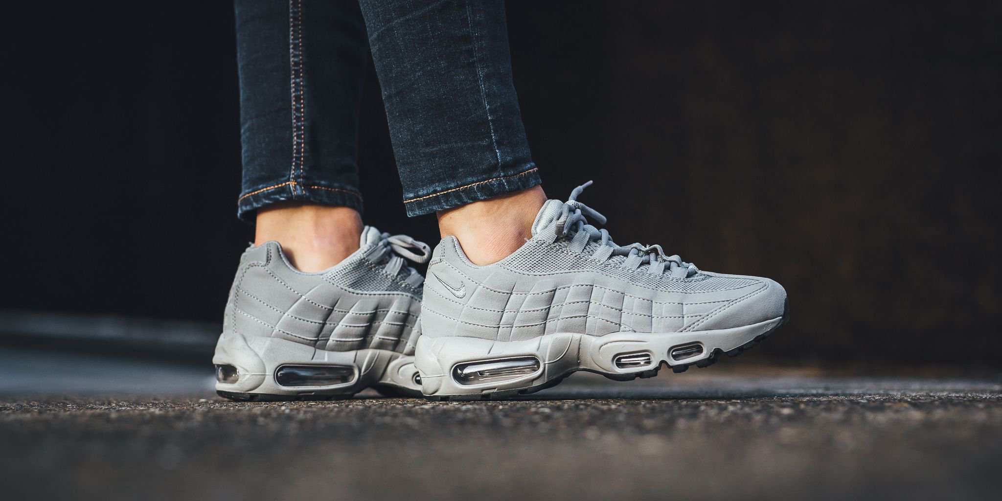 air max 95 matte silver