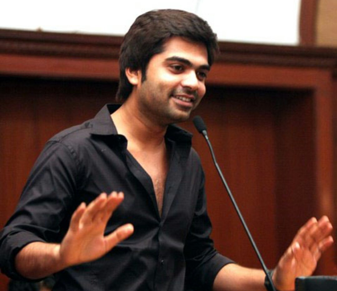 iam_K_A's tweet photo. Attitude might be different from each pics but if he wears black shirt.. Surely his fans go crazy!!

#MyFavSTRPic
#SimbuMostDesirableMan2016 https://t.co/Evm54YLGhK