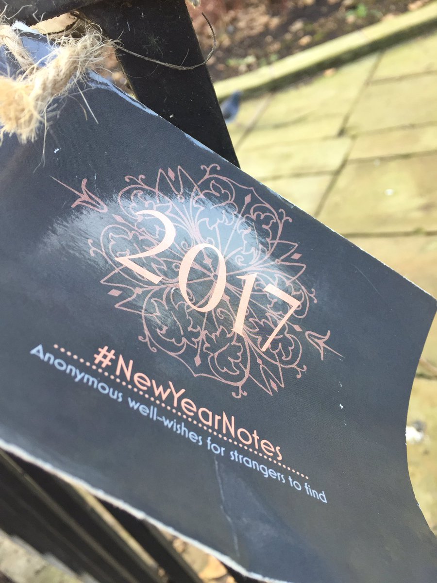 afcvicki's tweet image. #newyearnotes in canonbury N1