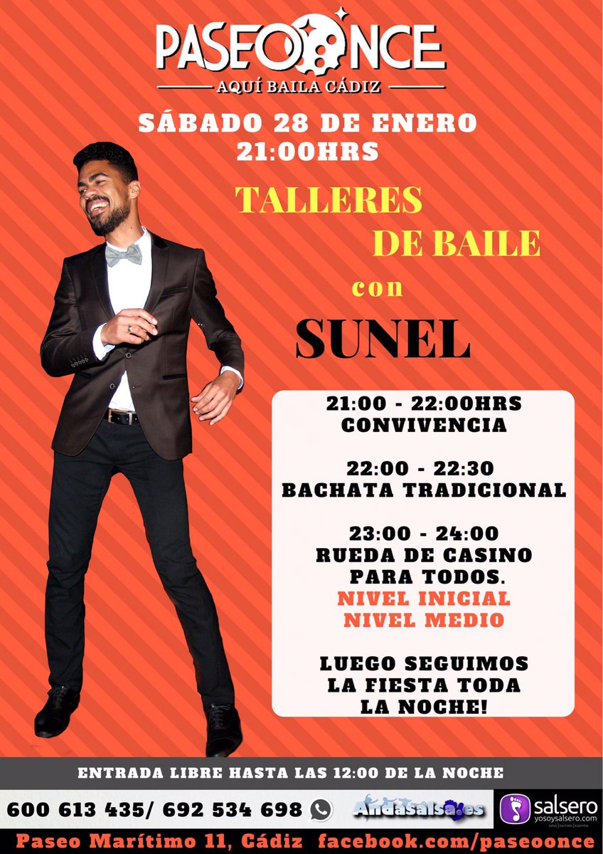 paseoonce's tweet photo. Este sábado 28 de enero en @paseoonce talleres y fiesta de la buena entrada libre!🍹🍸🍷🍻🍺🎼👈🏽❤️🎉🎉🎉 https://t.co/n6H7Fec0lo