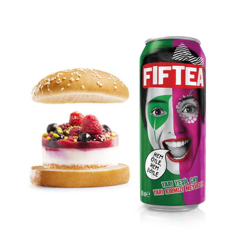 Fiftea_Turkiye's tweet photo. Diyet yaparken hamburger ve pasta ikilisini bir araya getiremeyiz ama FIFTEA ile farklı tatları biir araya getirdik. https://t.co/wXqZ0x1bvw