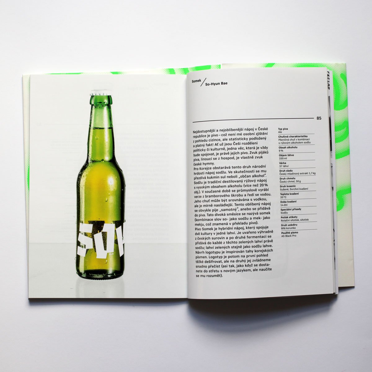 SCTF's tweet photo. Semestral task: Studio brewery. Brew a small batch of your own beer. Make a label and promote it by a neon sign. Greatly spent four months. https://t.co/MJ1LGoQtbW