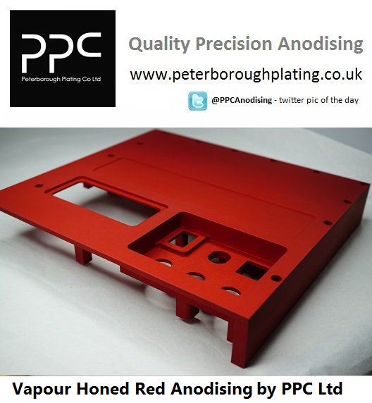 PPCAnodising's tweet photo. Pic of the day from #precision #anodising company Peterborough Plating Co (PPC Ltd) #red #anodised #aluminium #anodise #anodising please #RT https://t.co/ZaOZfbRiGd