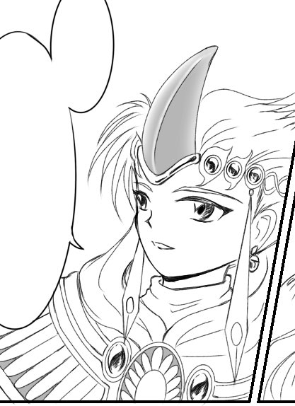 クレフは最近けっこう描き慣れてきた気がする 
