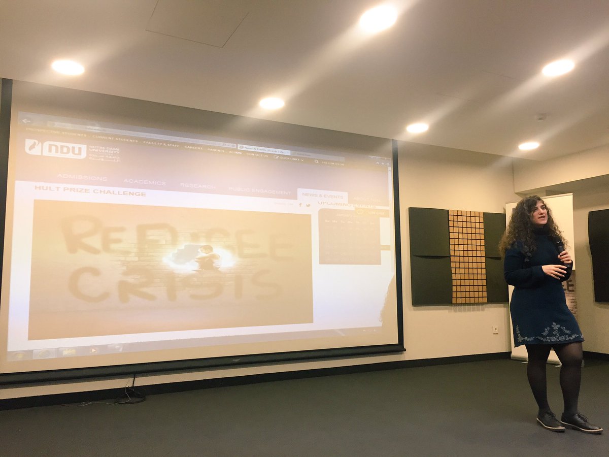 ndu_dmm's tweet photo. Hult Prize Challenge #HP17 #Crises2Action #Hult_NDU #NDU @NDU_Louaize https://t.co/OhkanUZrDB