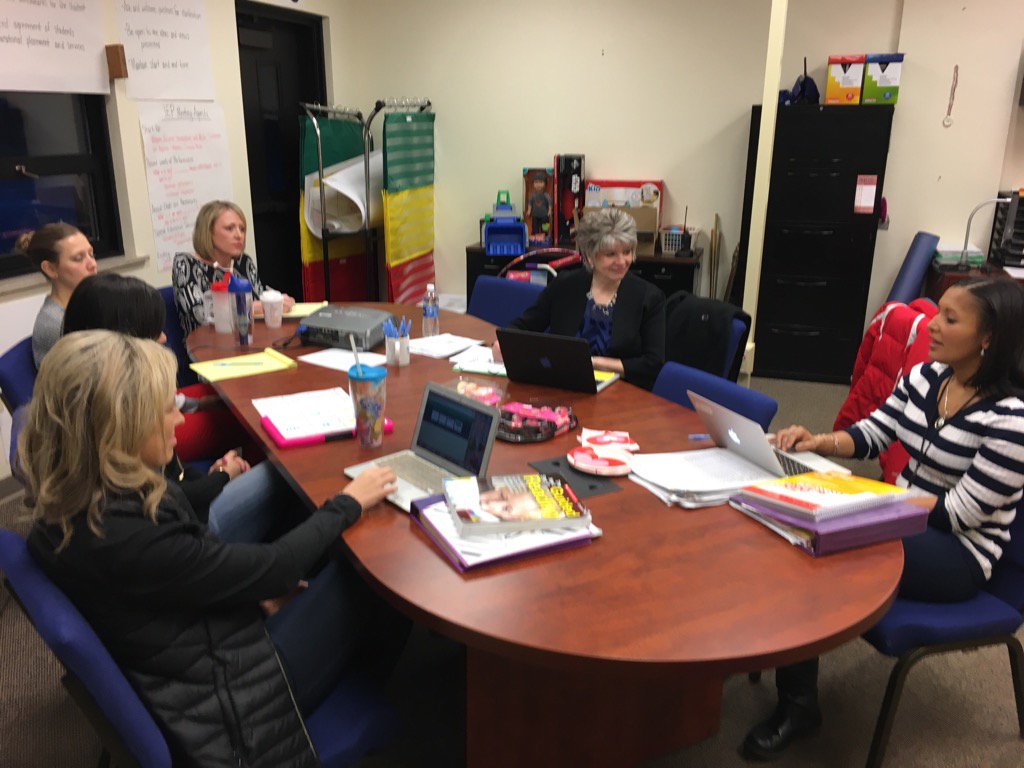 RCSAsstSupt's tweet photo. Early meeting this morning with the K Team @NVPride137. Sharing data with consultants, Carolyn Gwinn and Jill DeHart. https://t.co/2dMWdbXuLW