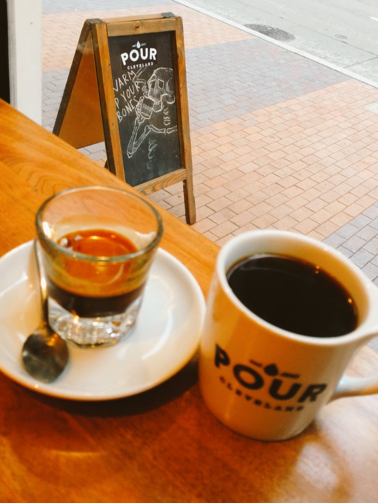MosesCLE's tweet photo. #warmyourbones best #Coffee this side of #lakeerie #buylocal #CoffeeLover #thisisCLE #OldArcade #CLE #finishstrong https://t.co/8gFVVkbxrk