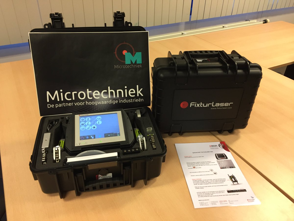 medirint's tweet photo. Another satisfied customer: Medir supplied two @fixturlaser axis alignment systems to@Microtechniek. Read more.... https://t.co/H9lOkLpXyo https://t.co/CGHlj7QXVy