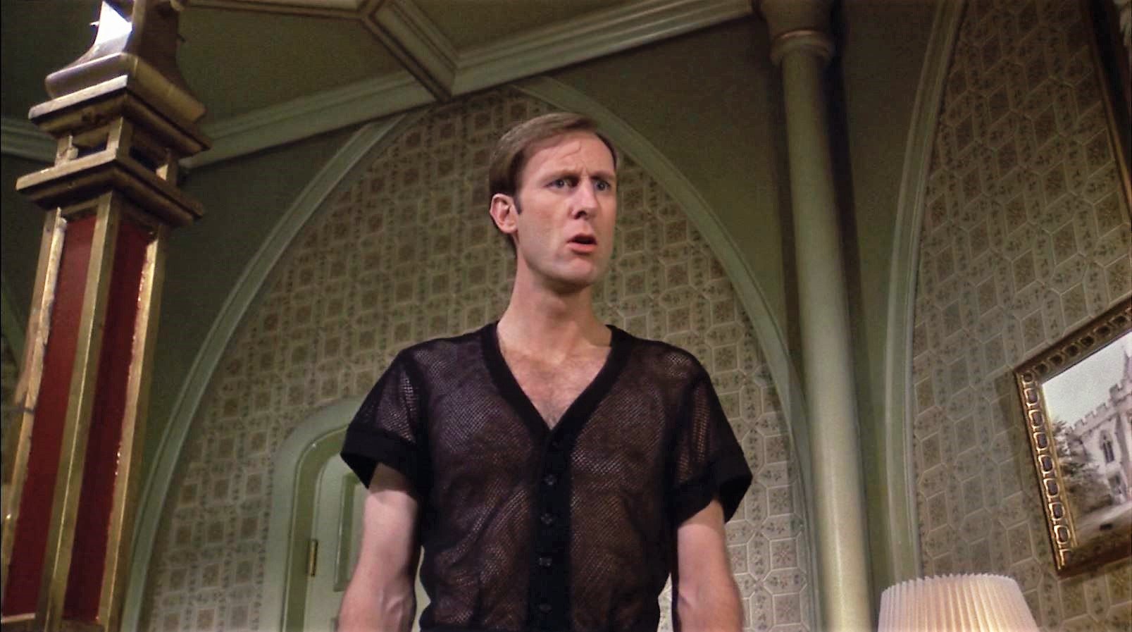 Happy 77th Birthday to actor James Cromwell!  Here looking very young in Neil Simon\s \"Murder by Death\" (1976) 