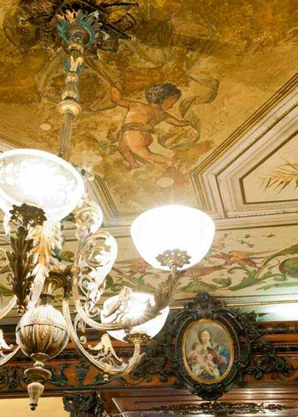Pietro Romanengo fu Stefano 
Details from the old historical shop in via Soziglia