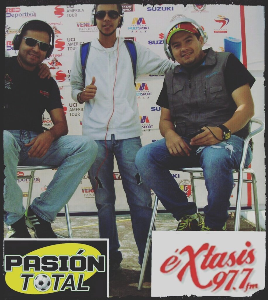 PacoLavoz93's tweet photo. Hoy oficialmente inició trasmisiones de fútbol con Nuevo equipo para #Extasis977fm @PasionTotaltv #Vozcomercial #Futbol #Tachira #Venezuela https://t.co/smJqh0PVzQ